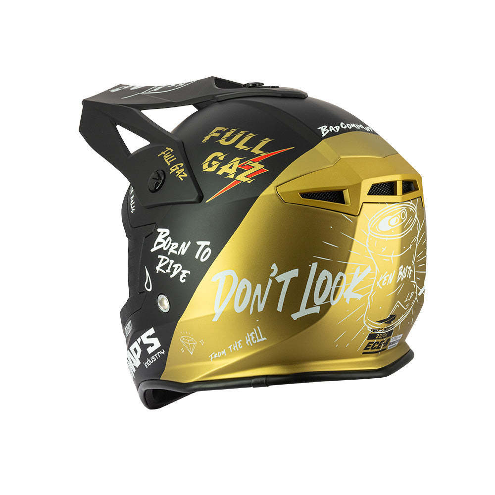 Casque Cross BLUR S818