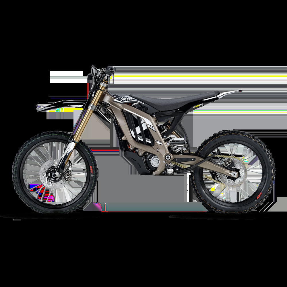 Surron Light Bee 2 — Marron Désert (visuel officiel Surron Europe)