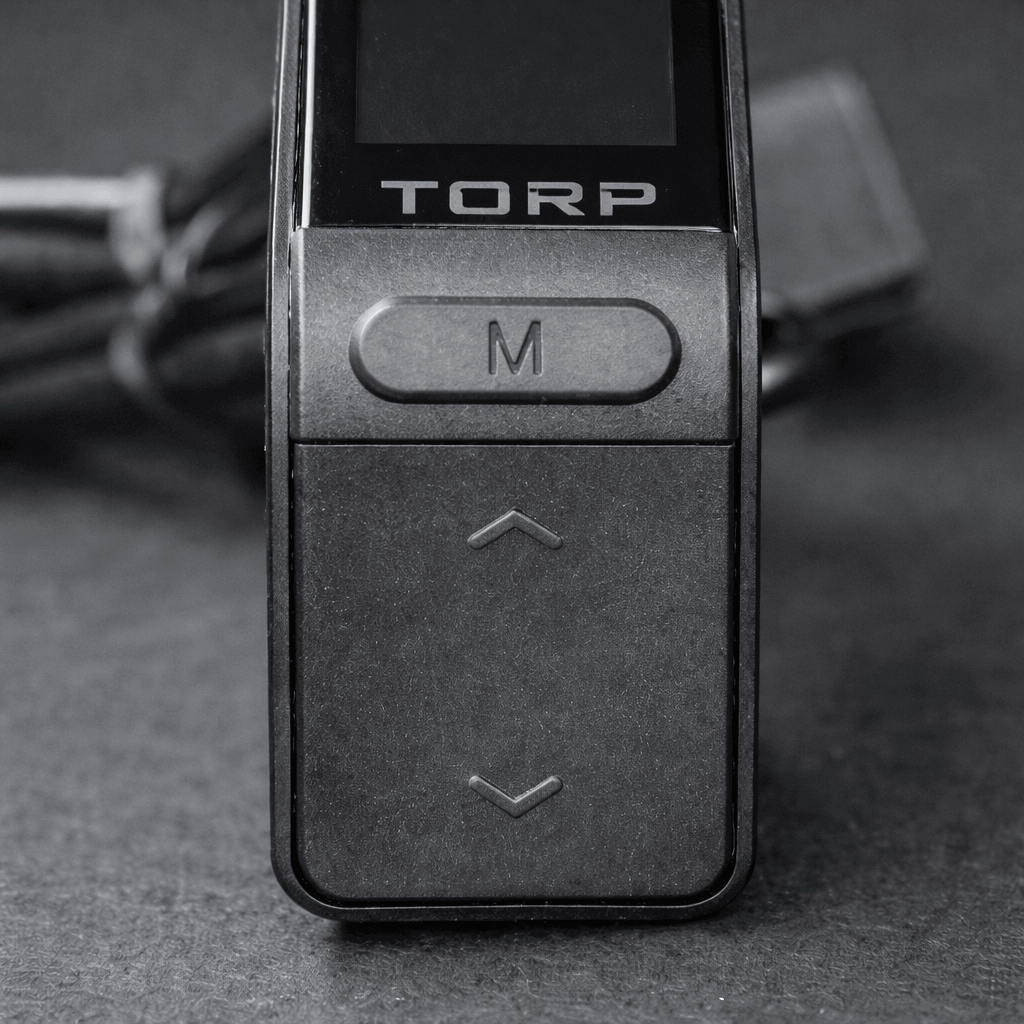 vue bouton changement de mode, sélection haut et bas compteur digital TORP Surron Light Bee Image