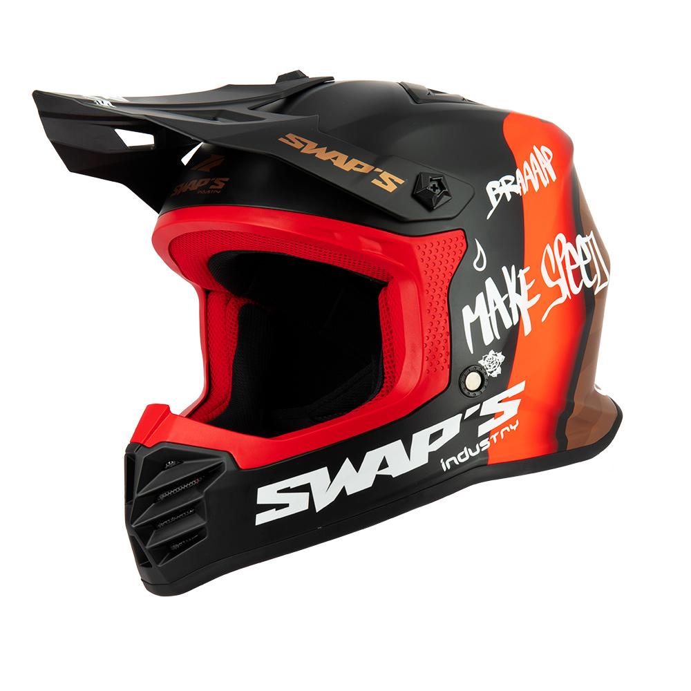 S886 Rock It - Casque Cross Enfant