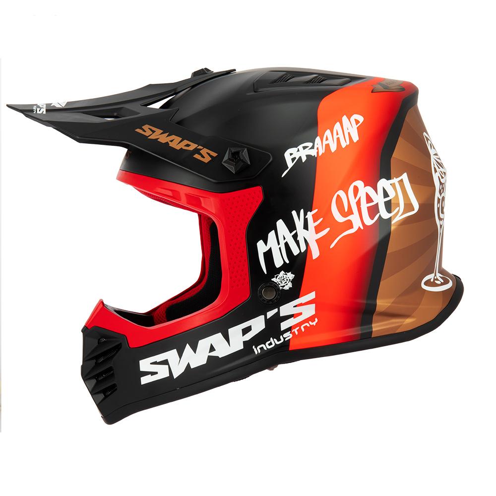 S886 Rock It - Casque Cross Enfant
