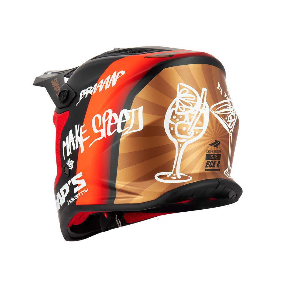S886 Rock It - Casque Cross Enfant
