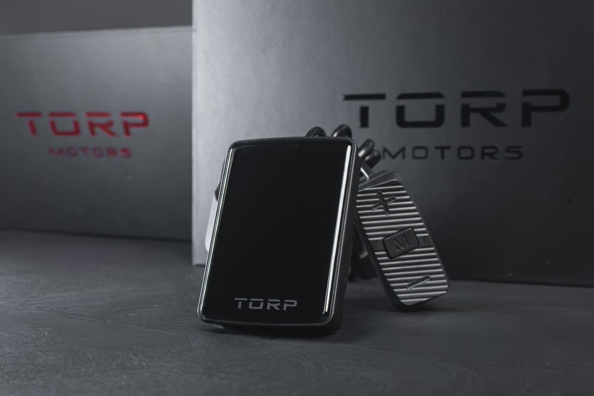 Display couleur TORP monté sur moto électrique Surron Light Bee