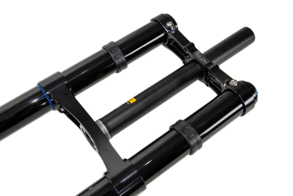 Visuel haut de fourche de la DH38 M.2 OHLINS montable sur surron light bee