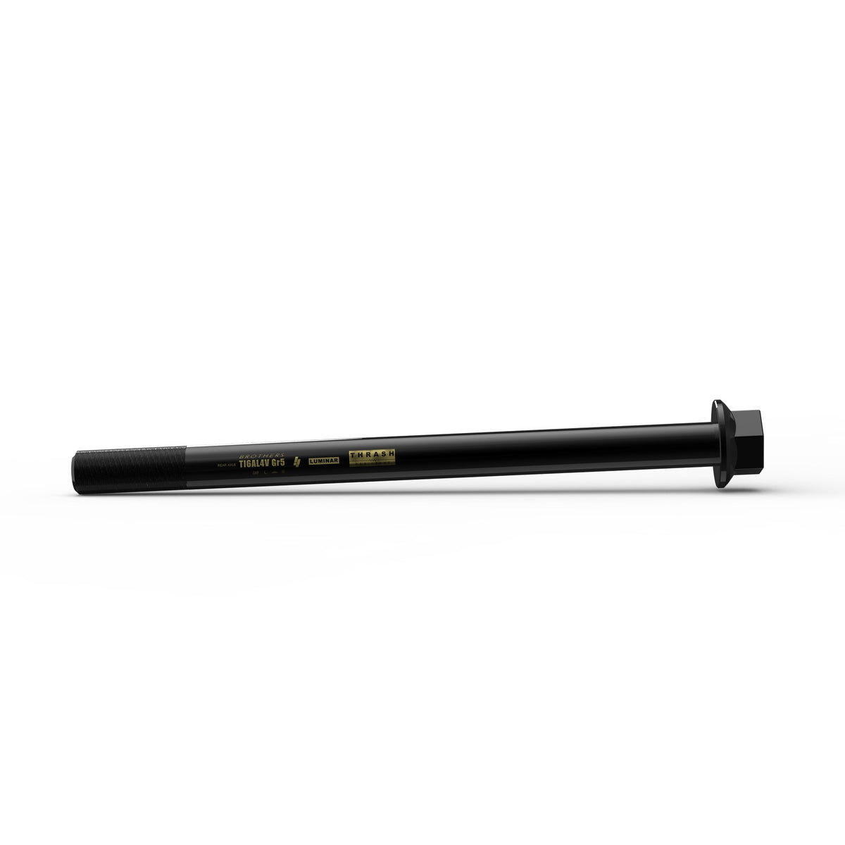 Axe de roue titane pour bras oscillant IZI Brothers vue 2 - KinetiK Bros