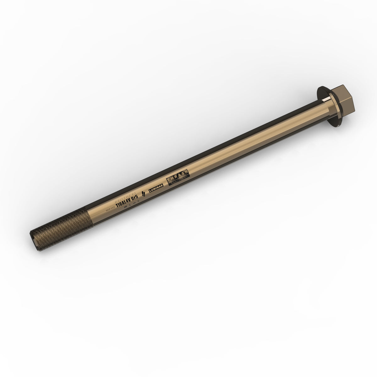 Axe de roue titane pour bras oscillant IZI Brothers vue 12 - KinetiK Bros