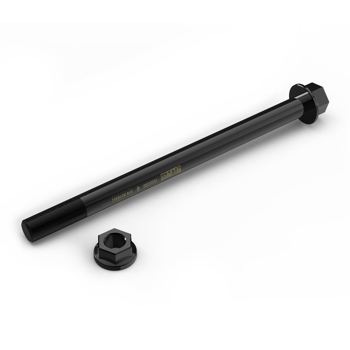 Axe de roue arrière en titane pour Sur-Ron Light Bee vue 4 - KinetiK Bros