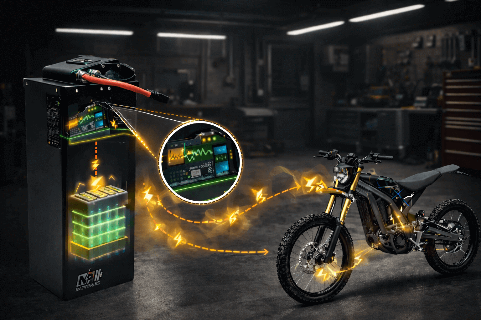 Comment fonctionne les NP batteries Image