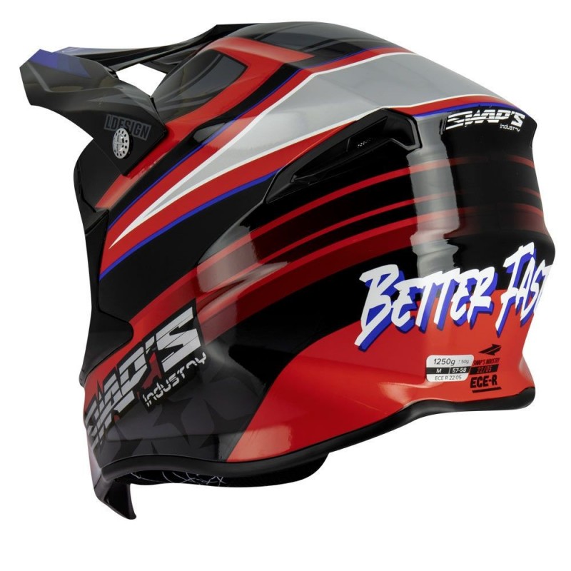 Casque cross Swaps S828 Faster
