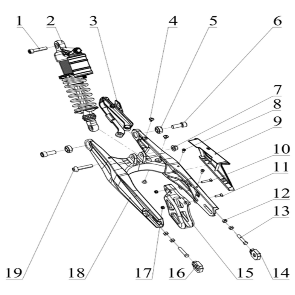 RFN SX-E8 - Bras Oscillant