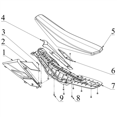 RFN SX-E15 Plus Grandes Roues - Selle