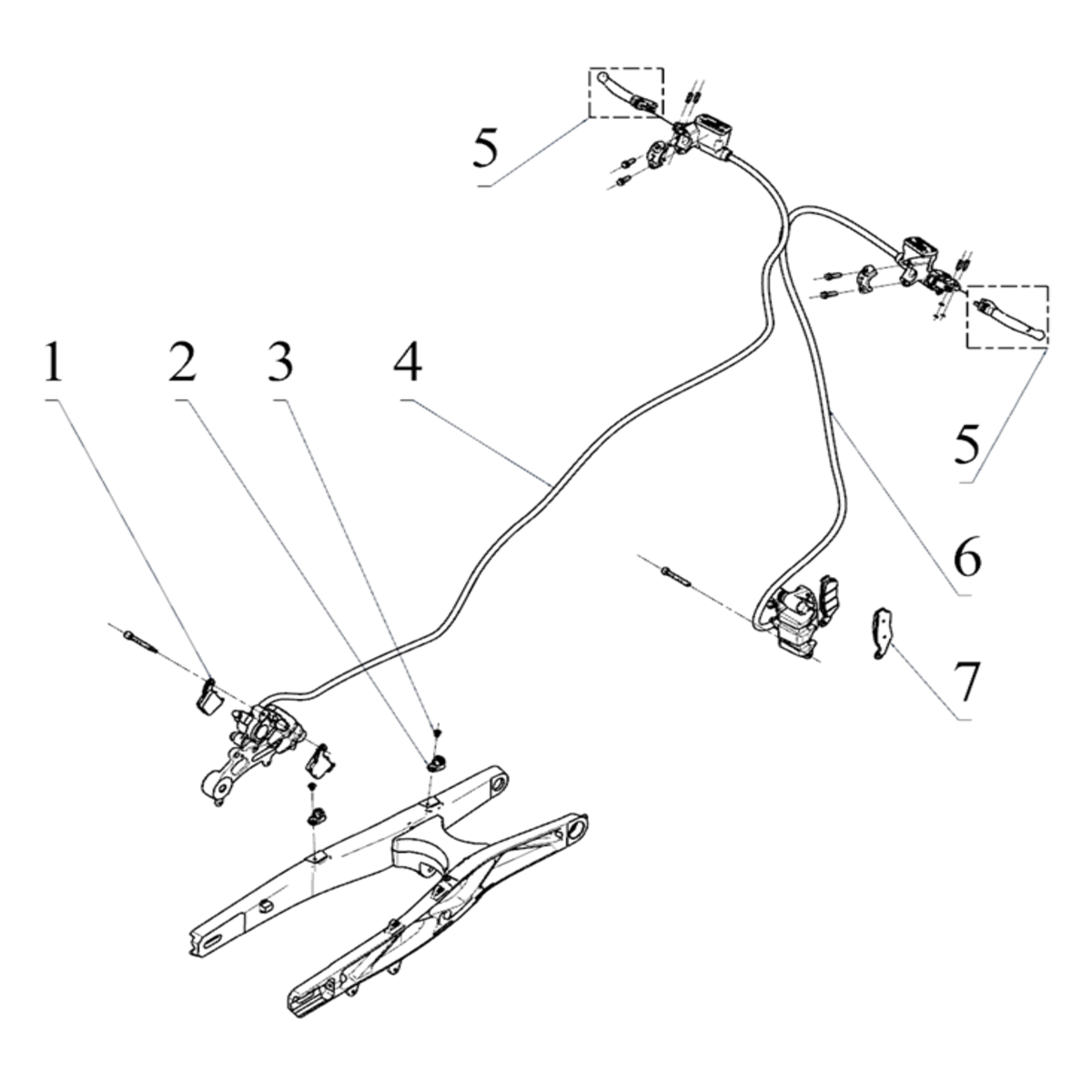RFN SX-E15 Plus Grandes Roues - Système De Frein