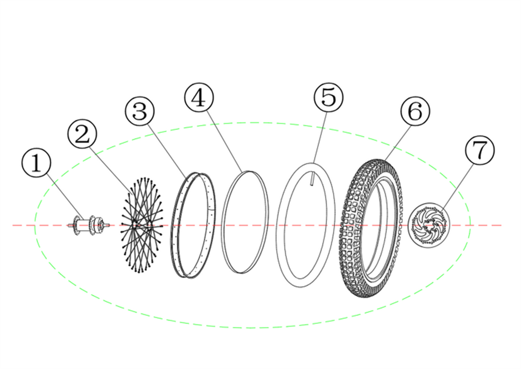 Sedna SX16 - Roue Avant