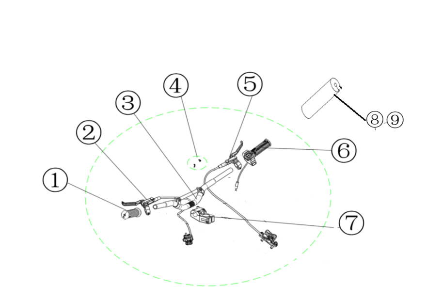 Sedna SX18 - Guidon