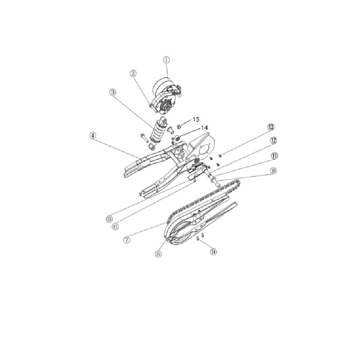 RFN SX-E500 - Bras Oscillant