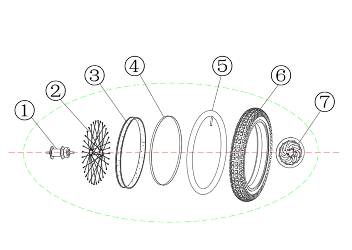 Sedna SX20 - Roue Avant