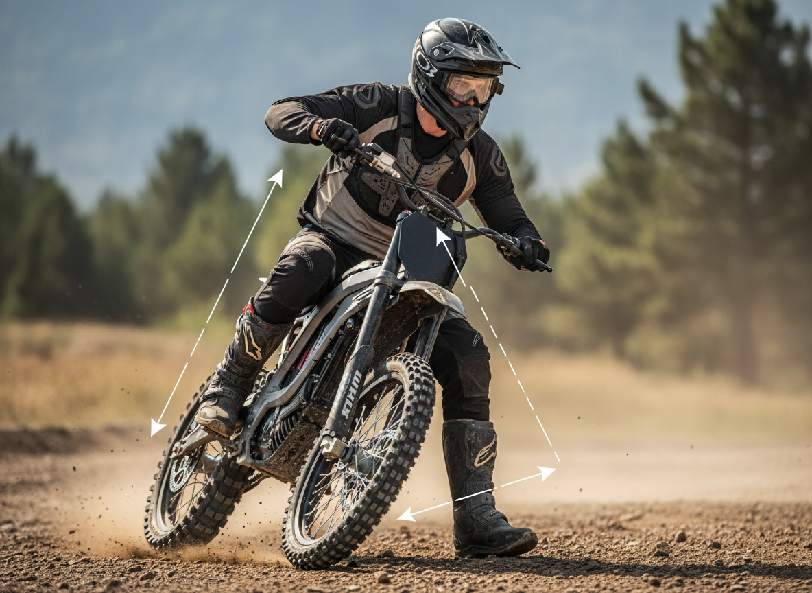 Triangle ergonomique moto Image