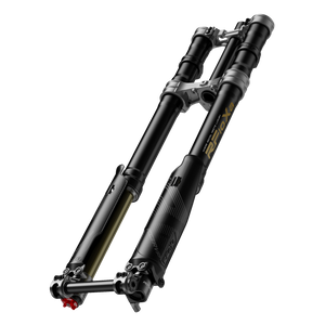 Fourche RFloXa Hawk 31 PRO — vue trois-quarts fond blanc