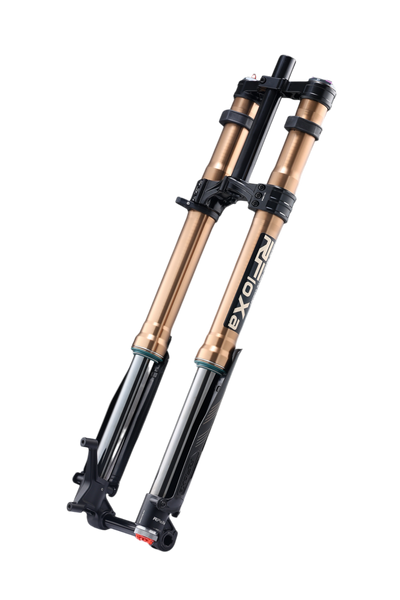 Fourche RFloXa Hawk 31 MAX+ — vue trois-quarts