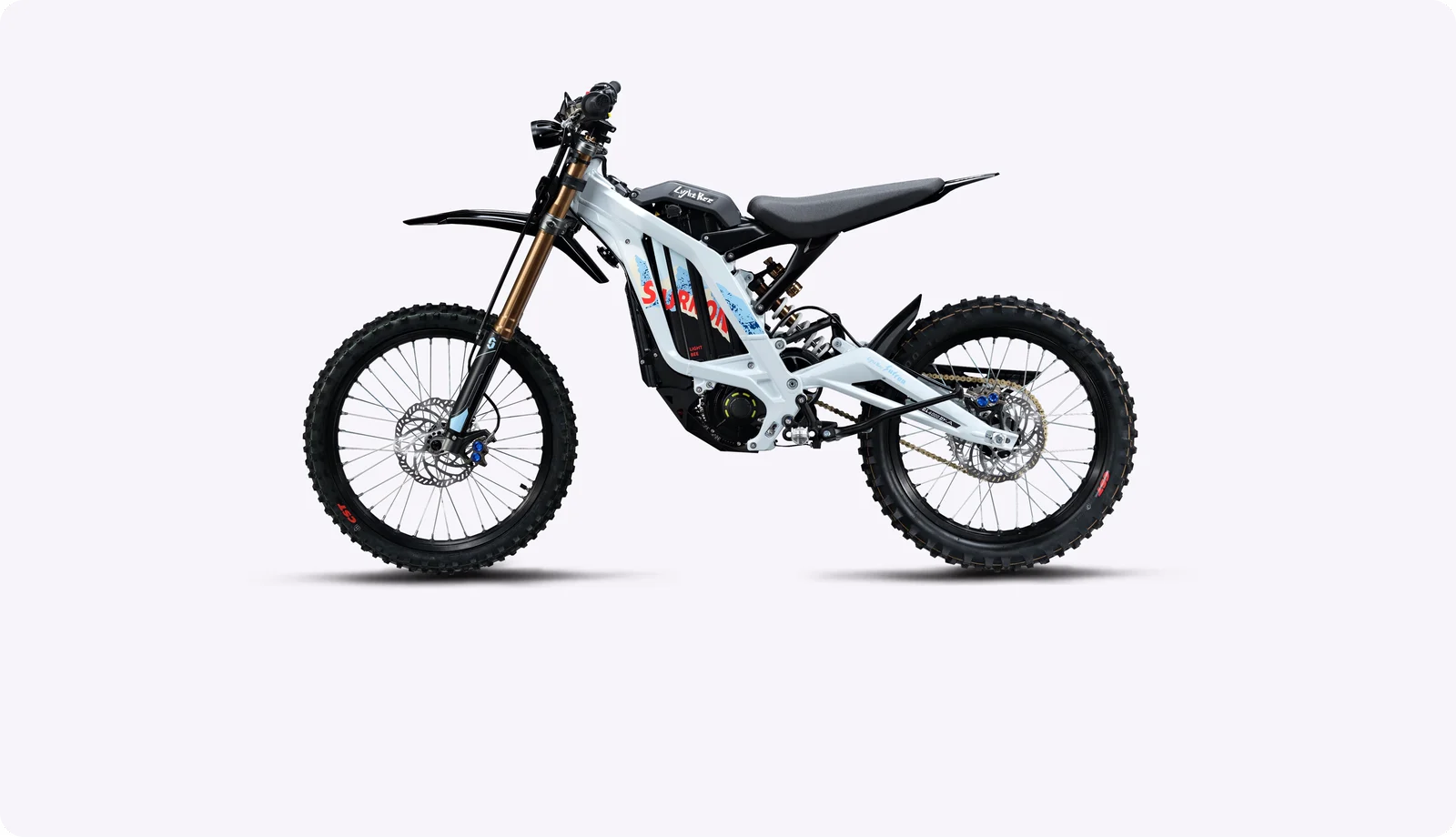 Sur-Ron Light Bee 2026 en packshot de profil sur fond clair